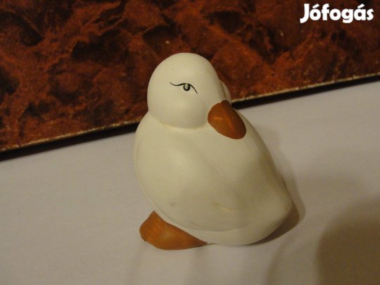 Kerámia liba lúd nipp dekoráció_