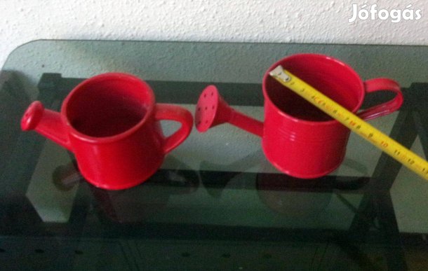 Kerámia locsolókanna kaspó virágtartó dekoráció Újpest központ közelé