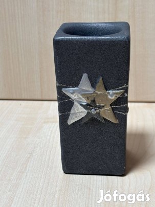 Kerámia mécsestartó, dísztárgy