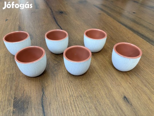 Kerámia szervírozó szett - 6 db