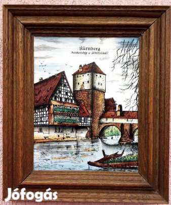 Kerámia táblára festett falikép, A 18. századi Nürnberg jellegzetes