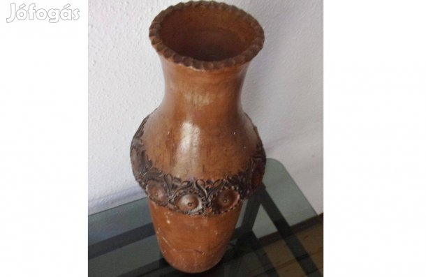 Kerámia váza padlóváza 40 cm magas Újpest központ közelében