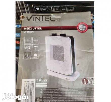 Kerámiabetétes elektromos hősugárzó forgós 750-1500W fűtőtest, jó áron