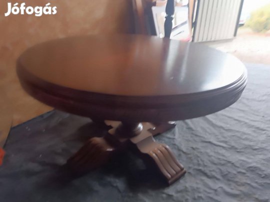 Kerek Fa Dohányzóasztal