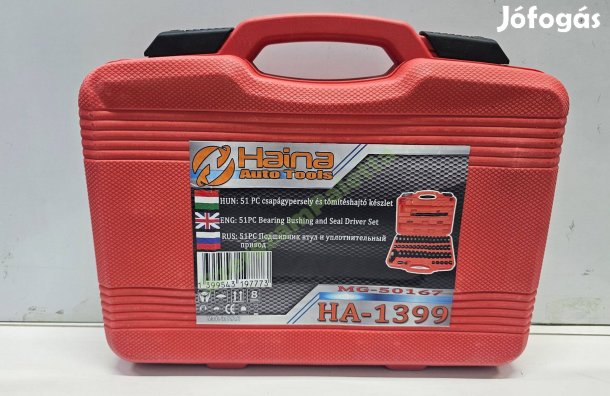 Kerékcsapágy szereló készlet 51-részes 18mm-74mm Haina