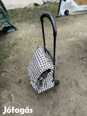Kerekes bevásárló kocsi szatyor 