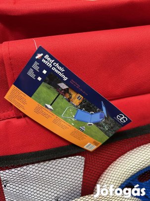 Kerekes napozó szék napellenzővel