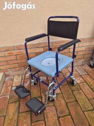 Kerekes szoba WC - lábtartóval