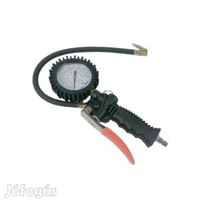 Kerékfúvató Pisztoly 12 Bar 42 cm Tömlővel Silver S10704