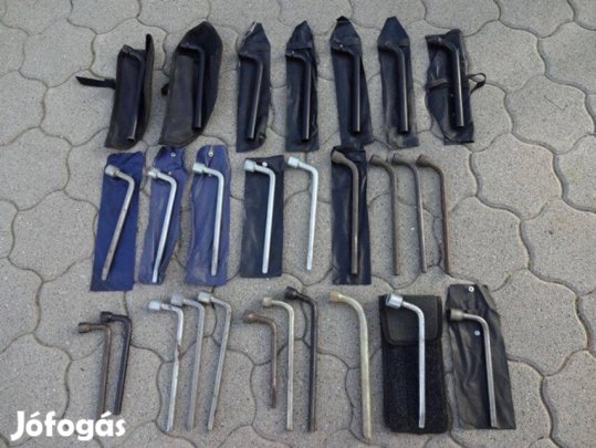 Kerékkulcs gyűjtemény autóhoz