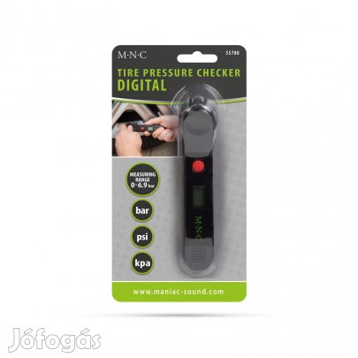 Keréknyomás ellenőrző Digitális autó kerékpár motor robogó gumiabroncs