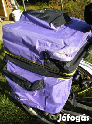 Kerékpár, bicikli csomagtartó táska, túratáska