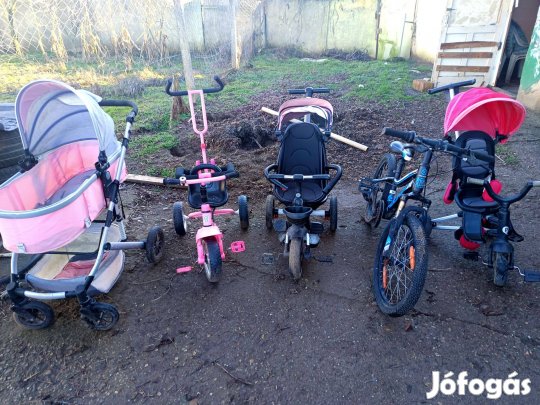 Kerékpar baba kocsi ahogy a fotó. Vannak