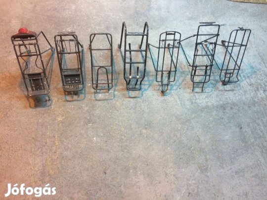 Kerékpár csomagtartó több fajta