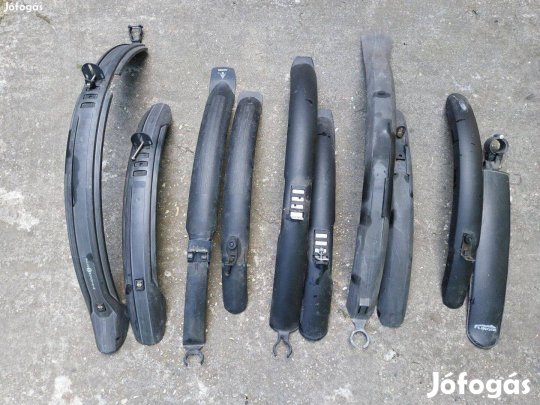 Kerékpár műanyag sárvédő pár ok MTB moutain bike 26-os kerékhez