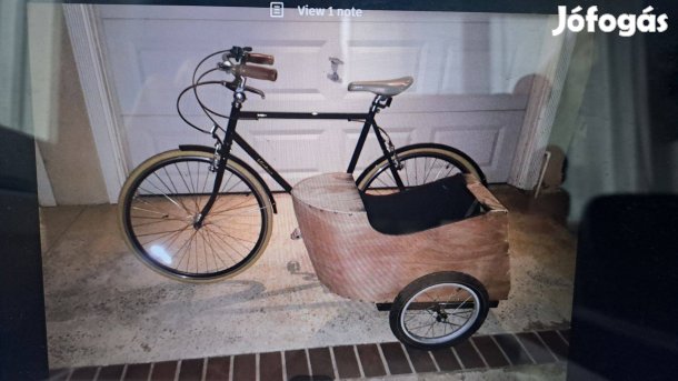 Kerékpár oldalkocsi eladó