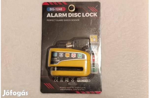 Kerékpár roller motor zár lakat riasztó
