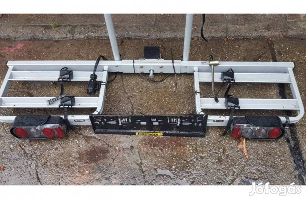 Kerékpár szálitó vonóhorogra