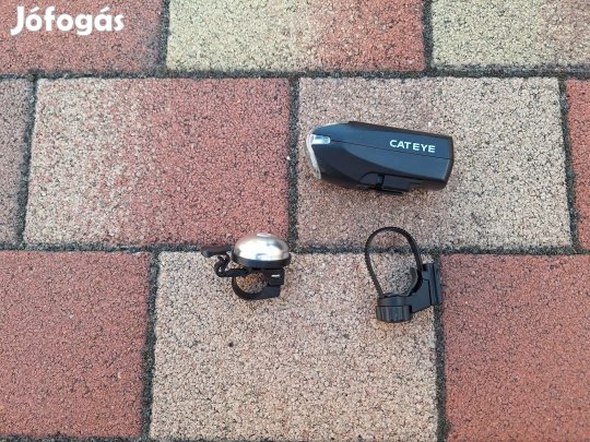 Kerékpár világítás + csengő eladó