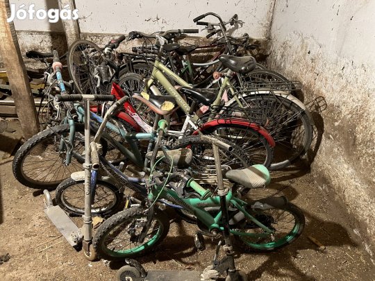 Kerékpárok eladóak