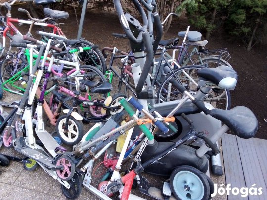 Kerékpárok rollerek és alkatrészek kihagyhatatlan áron !