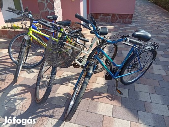 Kerékpárok vegyesen