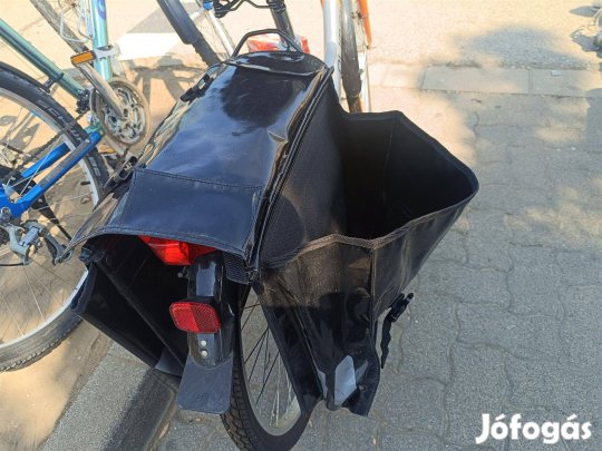 Kerékpáros - motoros oldaltáska csomagtartóra (zozizo)