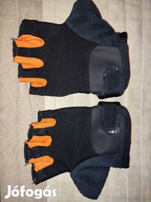 Kerékpáros kesztyű új rövid ujjas S méret