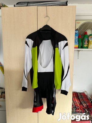 Kerékpáros mez ( felső kabát ) + kantáros nadrág S