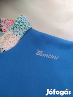 Kerékpáros mez vintage Santini 