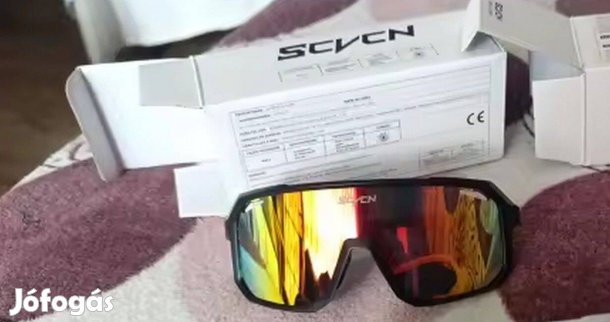 Kerékpáros napszemüveg UV400 vadi új polarizált narancssárga