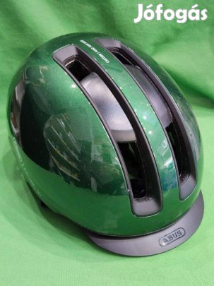 Kerékpáros sisak Abus HUD-Y M zöld Unisex