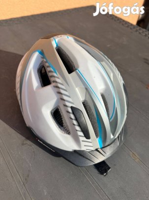 Kerékpáros sisak Bikemate 46-51 cm LED világitás Debrecenben eladó