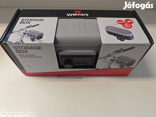 Kerékpárra szerelhető számzáras doboz