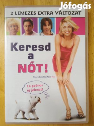 Keresd a Nőt duplalemezes újszerű dvd Cameron Diaz 