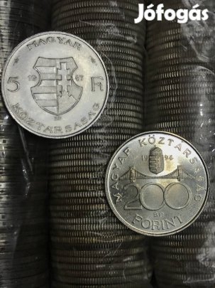 Keresek: 3500 Ft/db Ezüst Kossuth 1947 5 forint