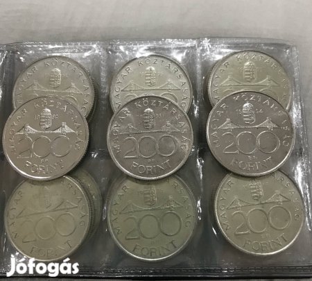 Keresek: 3500 Ft/db ezüst 200 forintost vásárolok keresek