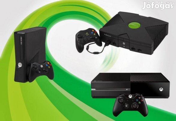 Keresek: 360 Xbox konzolokat és tartozékokat játékokat készpénzért vásárolunk!