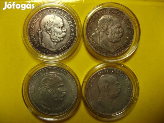 Keresek: 5 korona érméket Ferenc József ezüst érmét keresek!