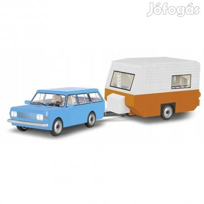 Keresek: Cobi 24592 Wartburg 353 tourist + caravan [Cobi Wartburg - lakókocsi]