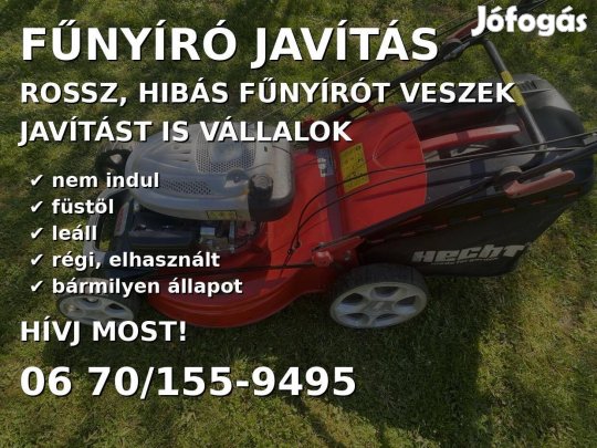 Keresek: Fünyiró és Fünyiró traktor vásárlók és javítok 