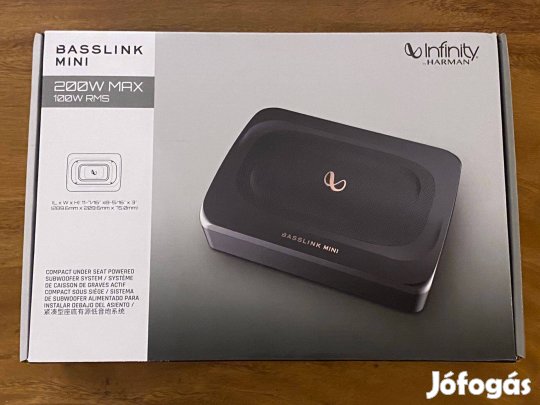 Keresek: Infinity Basslink Mini aktív Mélysugárzó