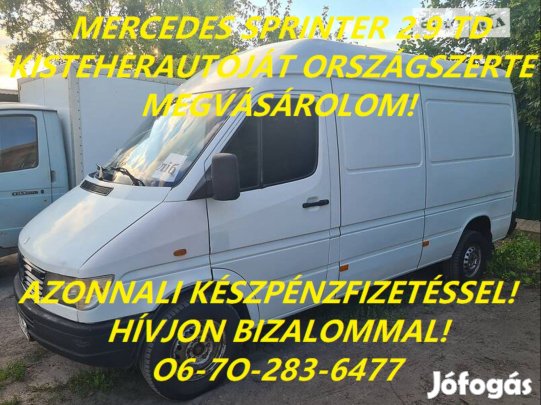 Keresek: Mercedes Benz Sprinter 210 212 310 312