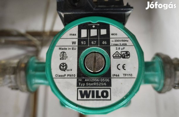 Keresek: Wilo keringetőszivattyú