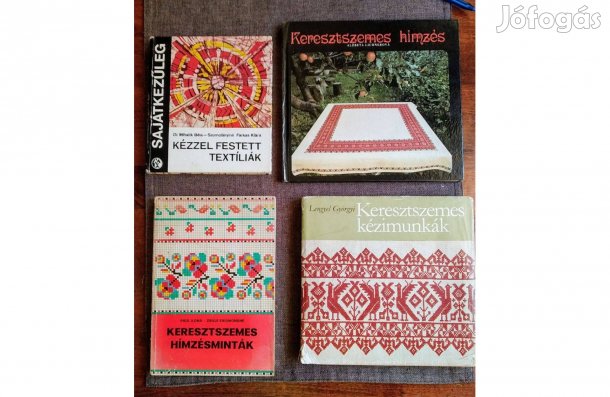 Keresztszemes kézimunkák Népi kézimunkák Lengyel Györgyi Sok Mást Is