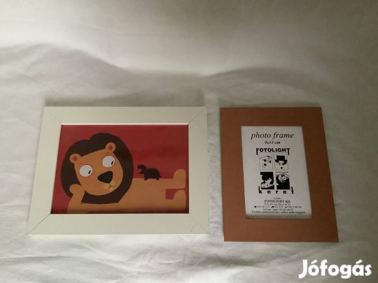 Keretes gyerek kép, új keret ajándék