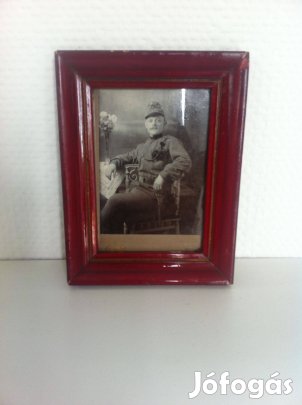 Keretezett K.U.K korabeli katonakép eladó