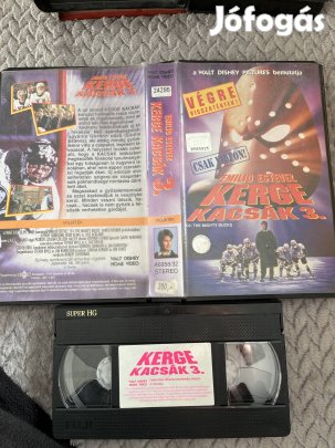 Kerge kacsák 3 vhs nagytok vigjáték