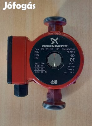 Keringető szivattyú Grundfos UPS 25-50 180 Eredeti! Szervizelt!