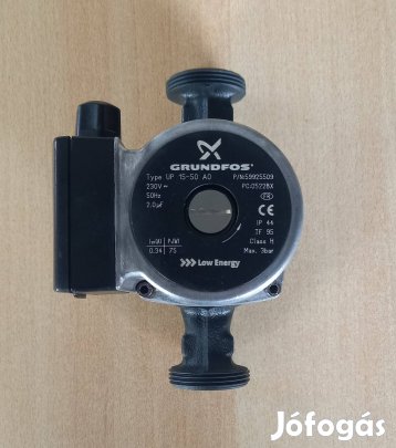 Keringető szivattyú Grundfos UP 15-50 Eredeti! Felujitott!